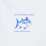 Southern Tide Mens Original SS Skipjack T-Shirt in White