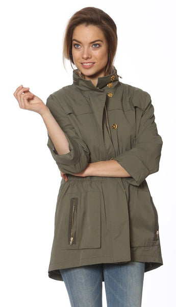 Ciao-Milano Tess Jacket in Olive