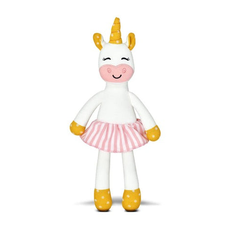 Apple Park Tiny Dancing Unicorn Plush Toy