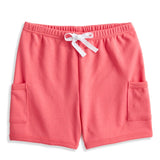 Bella Bliss Boy's Pima Play Short In Coral