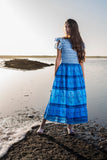 bindu Bella Dress in Cornflower