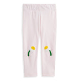 Bella Bliss Applique Pima Cotton Leggings with Daisies