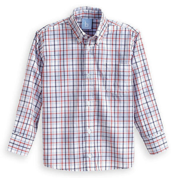 Bella Bliss Buttondown Shirt in Bayview Check
