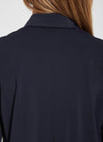 Lysse Connie Slim Button Down in True Navy