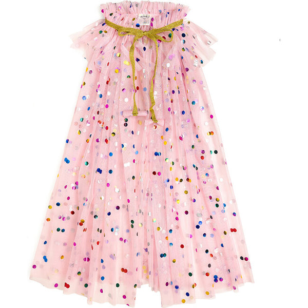 Sweet Wink Pink Confetti Cape