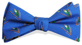 Bird Dog Bay Ski Jump Bow Tie in Blue