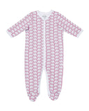 Roller Rabbit Infant Hathi Footie Pajamas in Pink