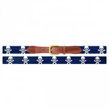 Smathers & Branson Jolly Roger Belt in Navy