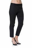 Sail To Sable Stretch Cotton Pants In Black