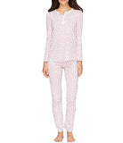 Roller Rabbit Women's Heart Pajamas in Pink