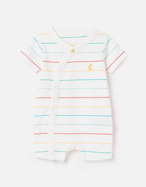 Joules Baby Romper in White w/ Multi Stripe – Gilbert Evans