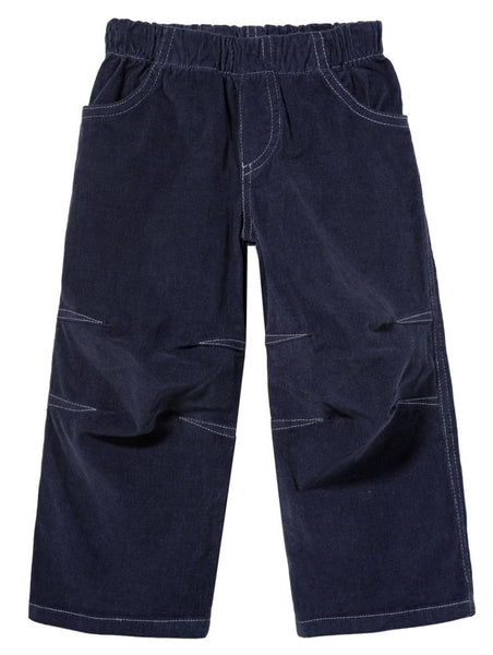City Threads Cord Soft Stretch Pants In Dark Navy