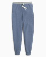 Southern Tide Men Backrush Heather Jogger In Seven Seas Blue