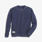 Johnnie-O Jr. Pamlico Fleece Sweatshirt In Twilight
