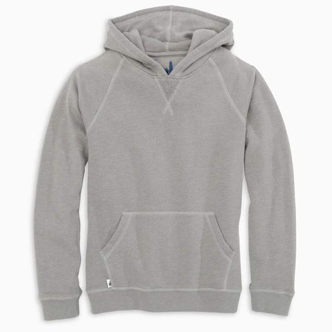 Johnnie-O Jr. Hensley Fleece Hoodie In Dark & Stormy