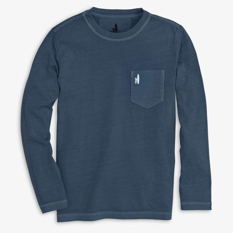 Johnnie-O Jr. Brennan LS T-Shirt In Wake