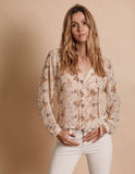 The Shirt Jessie Shirt In Cream Lavender