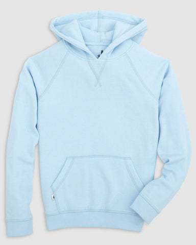 Johnnie-O Boys Hensley Hoodie in Chambray