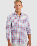 Johnnie-O Ridge Hangin' Out Button Up Shirt In Nantucket