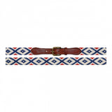 Smathers & Branson Gaucho Rojo Belt In Khaki