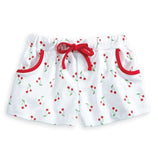 Bella Bliss Printed Pima Play Short in Cherries