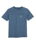 Johnnie-O Jr Short Sleeve Walk On T-Shirt In Wake