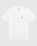 Johnnie-O Jr Dune T-Shirt In White