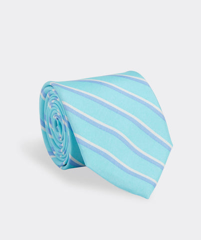 Vineyard Vines Summerland Stripe Tie in Sea Splash