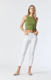 Mavi Tess Supersoft Skinny Jean in White