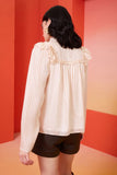 Marie Oliver Estelle Blouse in Soft Cream