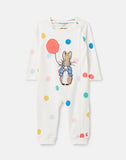 Joules Peter Rabbit Winfield Romper In Balloon Spot