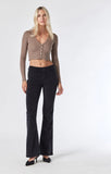 Mavi Sydney Flare Pants in Black Cord