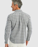 Johnnie-O Coen Hangin' Out Shirt In Light Gray