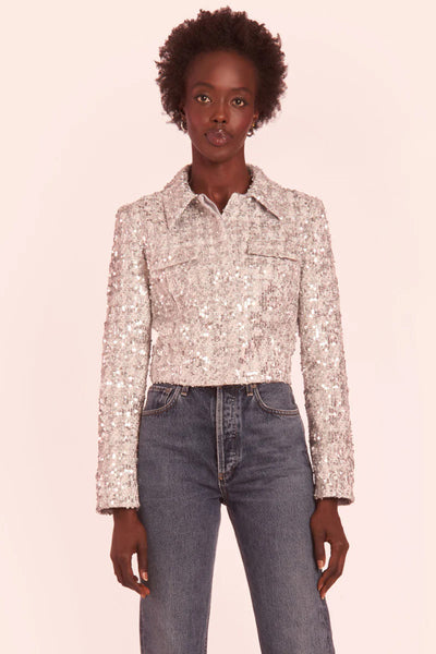 Amanda Uprichard Robbie Jacket in Stellar