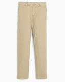 Southern Tide Youth Channel Marker Pants In Sandstone Khaki