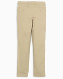 Southern Tide Youth Channel Marker Pants In Sandstone Khaki