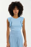 Sundays Alvin Top in Celestial Blue
