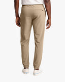 Southern Tide Excursion Performance Jogger In Sandstone Khaki