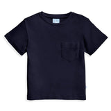 Bella Bliss Pima Mac Tee In Navy