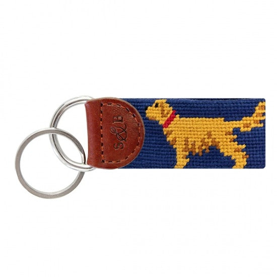 Smathers & Branson Golden Retriever Key Fob