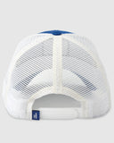 Johnnie-O Surf Rainbro Trucker Hat In Royal