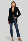Amanda Uprichard Jonas Blazer in Black