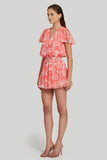 Amanda Uprichard Paros Romper in Paquita Print