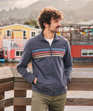 Marine Layer Freeman Stretch Twill Windbreaker In India Ink