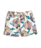 Marine Layer Swim Trunk in Purple Floral Print