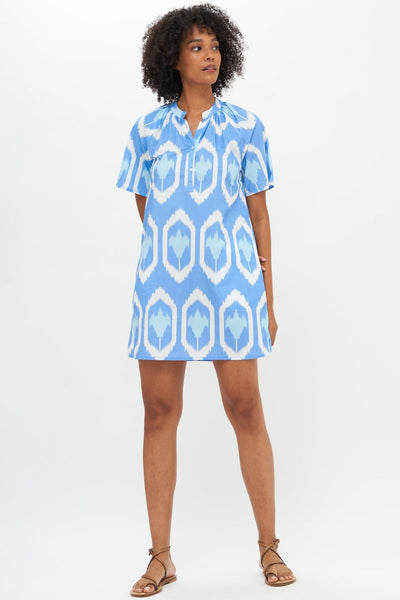 Oliphant Pocket Dress in Odisha Blue