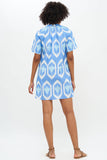 Oliphant Pocket Dress in Odisha Blue