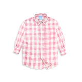 Bella Bliss Boys Chapman Buttondown Shirt in Blosson Check