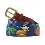 Smathers & Branson Margaritaville Belt In Navy
