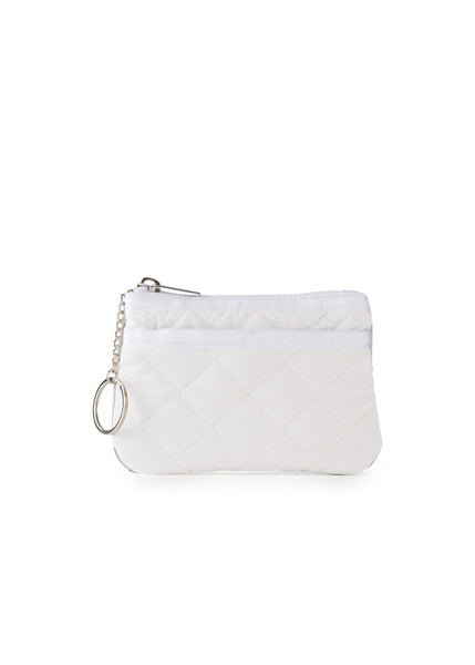 Haute Shore Puffer Card Case in Max Cloud